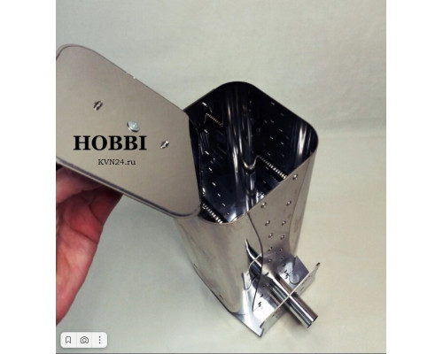 Дымогенератор холодного копчения Hobbi Smoke 2 STEEL с охладителем