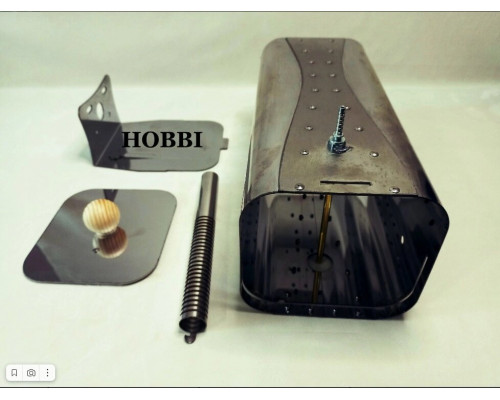 Дымогенератор холодного копчения Hobbi Smoke 3  STEEL  +охладитель
