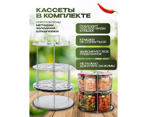 Автоклав Малиновка 26л  версия 4 кламп 2